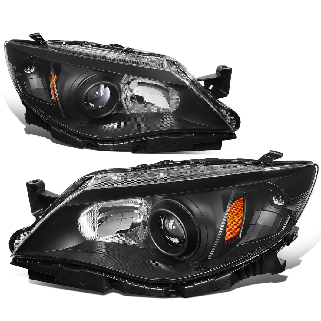 DNA Projector Headlights Subaru Impreza (2008-2011) OE Style w/ Black or Chrome Housing