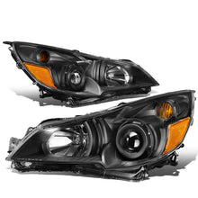 Load image into Gallery viewer, DNA Projector Headlights Subaru Outback / Legacy (2010-2014) OE Style w/ Black or Chrome Housing - 2010-2012 Style / Black / Clear Lens / Amber Alternate Image