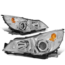 Load image into Gallery viewer, DNA Projector Headlights Subaru Outback / Legacy (2010-2014) OE Style w/ Black or Chrome Housing - 2010-2012 Style / Black / Clear Lens / Amber Alternate Image