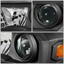 Load image into Gallery viewer, DNA Projector Headlights Toyota Tacoma (2016-2018) OE Style w/ Black or Chrome Housing - Black / Clear Lens / Amber Alternate Image