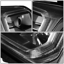 Load image into Gallery viewer, DNA Projector Headlights GMC Yukon / Yukon XL (2015-2020) OE Style w/ Black or Chrome Housing - Black / Clear Lens / Amber Alternate Image