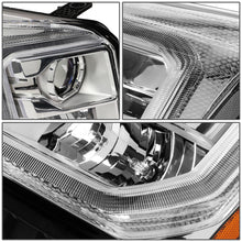 Load image into Gallery viewer, DNA Projector Headlights GMC Yukon / Yukon XL (2015-2020) OE Style w/ Black or Chrome Housing - Black / Clear Lens / Amber Alternate Image