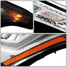 Load image into Gallery viewer, DNA Projector Headlights GMC Yukon / Yukon XL (2015-2020) OE Style w/ Black or Chrome Housing - Black / Clear Lens / Amber Alternate Image