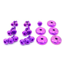 Load image into Gallery viewer, Fast Turn Fittings Engine Hardware Kit for F20C | F22C1 Engine Titanium Stage 2 - Black / Blue / Gold / Polished / Purple / Cosmic Burn / Oil Slick Alternate Image