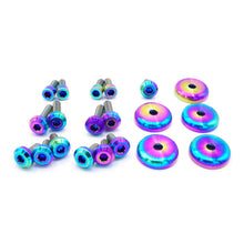 Load image into Gallery viewer, Fast Turn Fittings Engine Hardware Kit for F20C | F22C1 Engine Titanium Stage 2 - Black / Blue / Gold / Polished / Purple / Cosmic Burn / Oil Slick Alternate Image