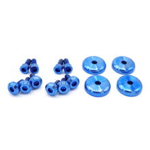 Load image into Gallery viewer, Fast Turn Fittings Engine Hardware Kit for F20C | F22C1 Engine Titanium Stage 1 - Black / Blue / Gold / Polished / Purple / Cosmic Burn / Oil Slick Alternate Image