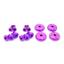 Load image into Gallery viewer, Fast Turn Fittings Engine Hardware Kit for F20C | F22C1 Engine Titanium Stage 1 - Black / Blue / Gold / Polished / Purple / Cosmic Burn / Oil Slick Alternate Image