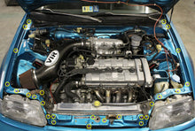 Load image into Gallery viewer, Fast Turn Fittings Engine Bay Hardware Kit for Honda Civic EF (1988-1991) Titanium Stage 1 - Black / Blue / Gold / Polished / Purple / Cosmic Burn / Oil Slick Alternate Image