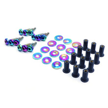 Load image into Gallery viewer, Fast Turn Fittings Cooling Plate Hardware Kit for Honda Civic Type R FK8 (2017-2021) Titanium - Cosmic Burn / Gold / Purple / Blue / Polished / Black / Oil Slick Alternate Image