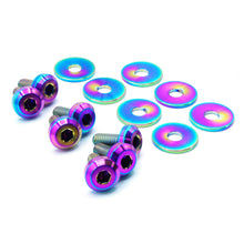 Load image into Gallery viewer, Fast Turn Fittings Hood Hardware Kit for Honda S2000 AP1 / AP2 (2000-2009) Titanium - Cosmic Burn / Black / Blue / Gold / Oil Slick / Polished / Purple Alternate Image