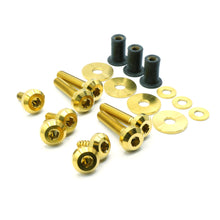 Load image into Gallery viewer, Fast Turn Fittings Trunk Hardware Kit for Honda S2000 AP1 / AP2 (2000-2009) Titanium - Cosmic Burn / Blue / Black / Purple / Gold / Polished Alternate Image