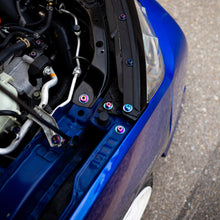 Load image into Gallery viewer, Fast Turn Fittings Engine Bay Hardware Kit for Honda Civic Si FC1 (2016-2021) Titanium Stage 2 - Black / Blue / Gold / Polished / Purple / Cosmic Burn / Oil Slick Alternate Image