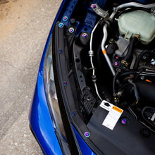 Load image into Gallery viewer, Fast Turn Fittings Engine Bay Hardware Kit for Honda Civic Si FC1 (2016-2021) Titanium Stage 4 - Black / Blue / Gold / Polished / Purple / Cosmic Burn / Oil Slick Alternate Image
