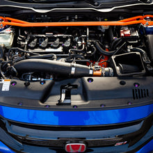 Load image into Gallery viewer, Fast Turn Fittings Engine Bay Hardware Kit for Honda Civic Si FC1 (2016-2021) Titanium Stage 4 - Black / Blue / Gold / Polished / Purple / Cosmic Burn / Oil Slick Alternate Image