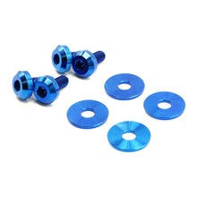 Load image into Gallery viewer, Fast Turn Fittings Hood Hardware Kit for Honda Civic Si FB6 (2012-2015) Titanium - Blue / Black / Gold / Polished / Purple / Cosmic Burn / Oil Slick Alternate Image