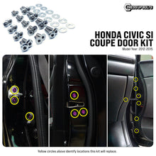 Load image into Gallery viewer, Fast Turn Fittings Door Hardware Kit for Honda Civic Si FB6 (2012-2015) Titanium - Cosmic Burn / Blue / Black / Purple / Gold / Polished Alternate Image