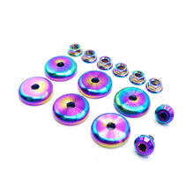 Load image into Gallery viewer, Fast Turn Fittings Valve Cover Hardware Kit for Honda K20/K24 Engine Titanium - Gold / Blue / Purple / Cosmic Burn / Polished / Black / Oil Slick Alternate Image