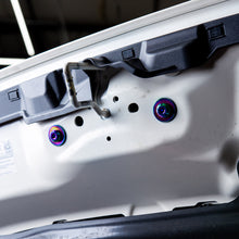 Load image into Gallery viewer, Fast Turn Fittings Hood Hardware Kit for Honda Civic Type R FL5 (2023-2026) Titanium - Black / Blue / Cosmic Burn / Gold / Polished / Purple / Oil Slick Alternate Image