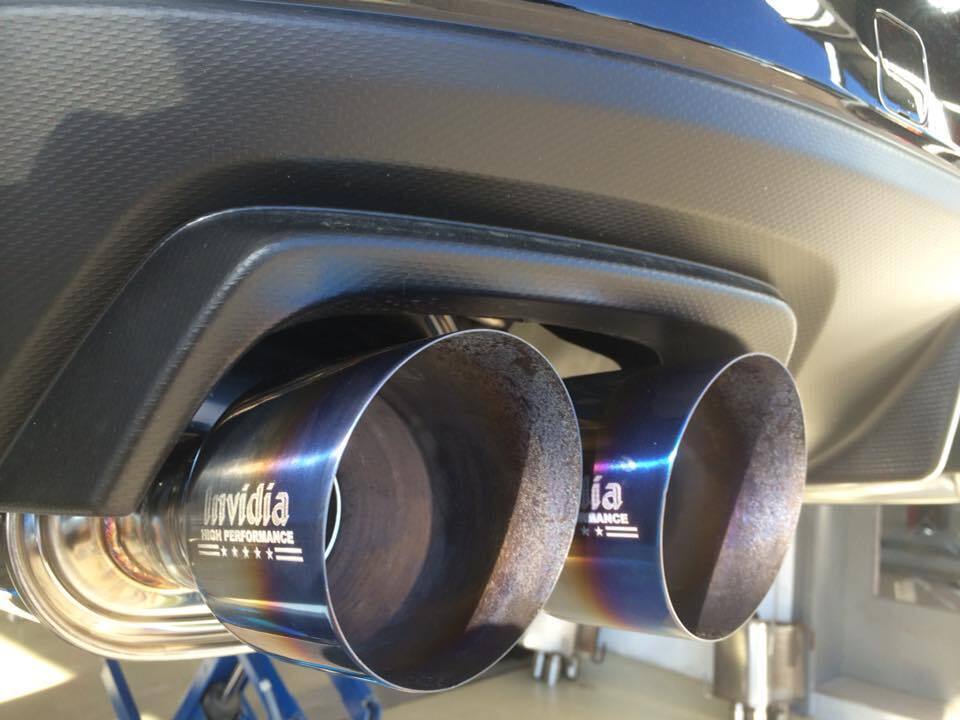 Invidia 15+ Subaru WRX/STI Single Q300 Rolled Stainless Steel Tip Cat-back Exhaust