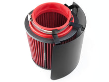 Load image into Gallery viewer, Rtunes Intake Heat Shield with Red Cone Air Filter Stainless Steel Black SHIELD-CK-RAFR Alternate Image