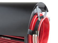 Load image into Gallery viewer, Rtunes Intake Heat Shield with Red Cone Air Filter Stainless Steel Black SHIELD-CK-RAFR Alternate Image
