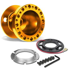 Load image into Gallery viewer, DNA 6-Hole Steering Wheel Hub Acura Integra (1990-2001) Black / Blue / Gold / Red / Silver / Purple Alternate Image