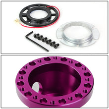 Load image into Gallery viewer, DNA 6-Hole Steering Wheel Hub Acura Integra (1990-2001) Black / Blue / Gold / Red / Silver / Purple Alternate Image