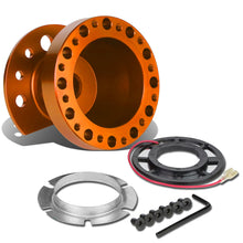 Load image into Gallery viewer, DNA 6-Hole Steering Wheel Hub Honda CRX (1988-1991) Black / Blue / Gold / Red / Silver / Purple Alternate Image