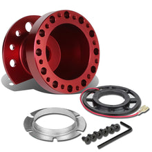 Load image into Gallery viewer, DNA 6-Hole Steering Wheel Hub Honda CRX (1988-1991) Black / Blue / Gold / Red / Silver / Purple Alternate Image