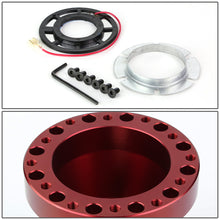 Load image into Gallery viewer, DNA 6-Hole Steering Wheel Hub Honda CRX (1988-1991) Black / Blue / Gold / Red / Silver / Purple Alternate Image