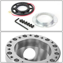 Load image into Gallery viewer, DNA 6-Hole Steering Wheel Hub Honda CRX (1988-1991) Black / Blue / Gold / Red / Silver / Purple Alternate Image