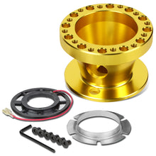 Load image into Gallery viewer, DNA 6-Hole Steering Wheel Hub Mazda RX7 FB / FC / FD (1979–2002) Black / Blue / Gold / Red / Silver / Purple Alternate Image