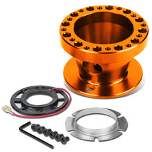 Load image into Gallery viewer, DNA 6-Hole Steering Wheel Hub Mazda RX7 FB / FC / FD (1979–2002) Black / Blue / Gold / Red / Silver / Purple Alternate Image