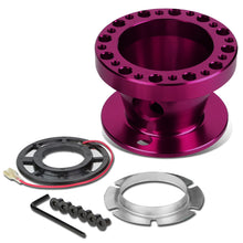 Load image into Gallery viewer, DNA 6-Hole Steering Wheel Hub Mazda RX7 FB / FC / FD (1979–2002) Black / Blue / Gold / Red / Silver / Purple Alternate Image