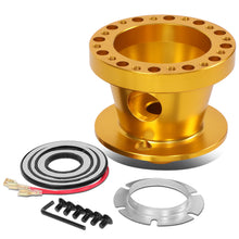 Load image into Gallery viewer, DNA 6-Hole Steering Wheel Hub Ford Mustang (1984-2004) Black / Blue / Gold / Red / Silver Alternate Image