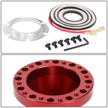 Load image into Gallery viewer, DNA 6-Hole Steering Wheel Hub Ford Mustang (1984-2004) Black / Blue / Gold / Red / Silver Alternate Image