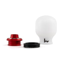 Load image into Gallery viewer, Hybrid Racing Delrin Chicane Shift Knob M10x1.5 - Black / Black Red / Black Titanium / White Black / White Red / White Titanium Alternate Image