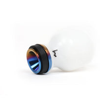 Load image into Gallery viewer, Hybrid Racing Delrin Chicane Shift Knob M10x1.5 - Black / Black Red / Black Titanium / White Black / White Red / White Titanium Alternate Image
