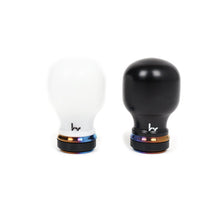Load image into Gallery viewer, Hybrid Racing Delrin Chicane Shift Knob M10x1.5 - Black / Black Red / Black Titanium / White Black / White Red / White Titanium Alternate Image