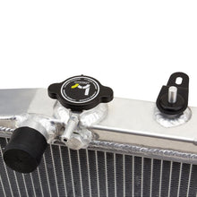 Load image into Gallery viewer, Hybrid Racing Radiator for Honda Del Sol K Swap (1993-1997) Aluminum Dual Core - Full Size or Half Size Alternate Image