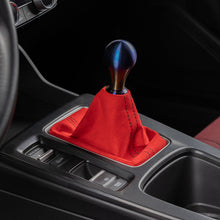 Load image into Gallery viewer, Hybrid Racing Shift Boot for Honda Civic FE / FL / Si FE1 / Type R FL5 (2022-2026) Black or Red Alcantara Alternate Image
