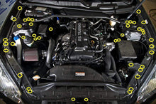 Load image into Gallery viewer, Fast Turn Fittings Full Engine Bay Hardware Kit for Hyundai Genesis Coupe (2009-2016) Titanium - Cosmic Burn / Black / Blue / Gold / Oil Slick / Polished / Purple Alternate Image