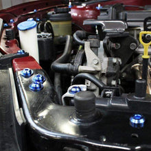 Load image into Gallery viewer, Fast Turn Fittings Engine Bay Hardware Kit for Hyundai Tiburon (2003-2008) Titanium - Cosmic Burn / Blue / Black / Purple / Gold / Polished / Oil Slick Alternate Image