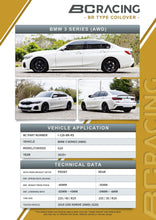 Load image into Gallery viewer, BC Racing Coilovers BMW 320i 330i M340i G20 AWD xDrive (2019-2025) BR Type - I-128-BR - Default Title Alternate Image