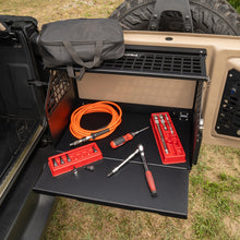 Load image into Gallery viewer, IAG Offroad Tailgate Table for Ford Bronco (2021-2026) Multilevel Aluminum IAG-ACC-F1082 - Default Title Alternate Image