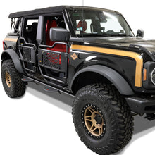 Load image into Gallery viewer, IAG Offroad Side Step Add-on for Ford Bronco (2021-2026) EZ-Step with Black Powder Coat Finish Alternate Image