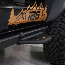 Load image into Gallery viewer, IAG Offroad Side Step Add-on for Ford Bronco (2021-2026) EZ-Step with Black Powder Coat Finish Alternate Image