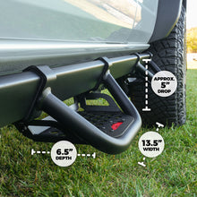 Load image into Gallery viewer, IAG Offroad Side Step Add-on for Ford Bronco (2021-2026) EZ-Step with Black Powder Coat Finish Alternate Image
