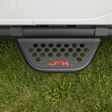 Load image into Gallery viewer, IAG Offroad Side Step Add-on for Jeep Wrangler JL (2018-2026) EZ-Step for 2 or 4 Door - Requires OEM Rock Rails - 2 Door / Black Alternate Image
