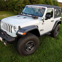 Load image into Gallery viewer, IAG Offroad Side Step Add-on for Jeep Wrangler JL (2018-2026) EZ-Step for 2 or 4 Door - Requires OEM Rock Rails - 2 Door / Black Alternate Image